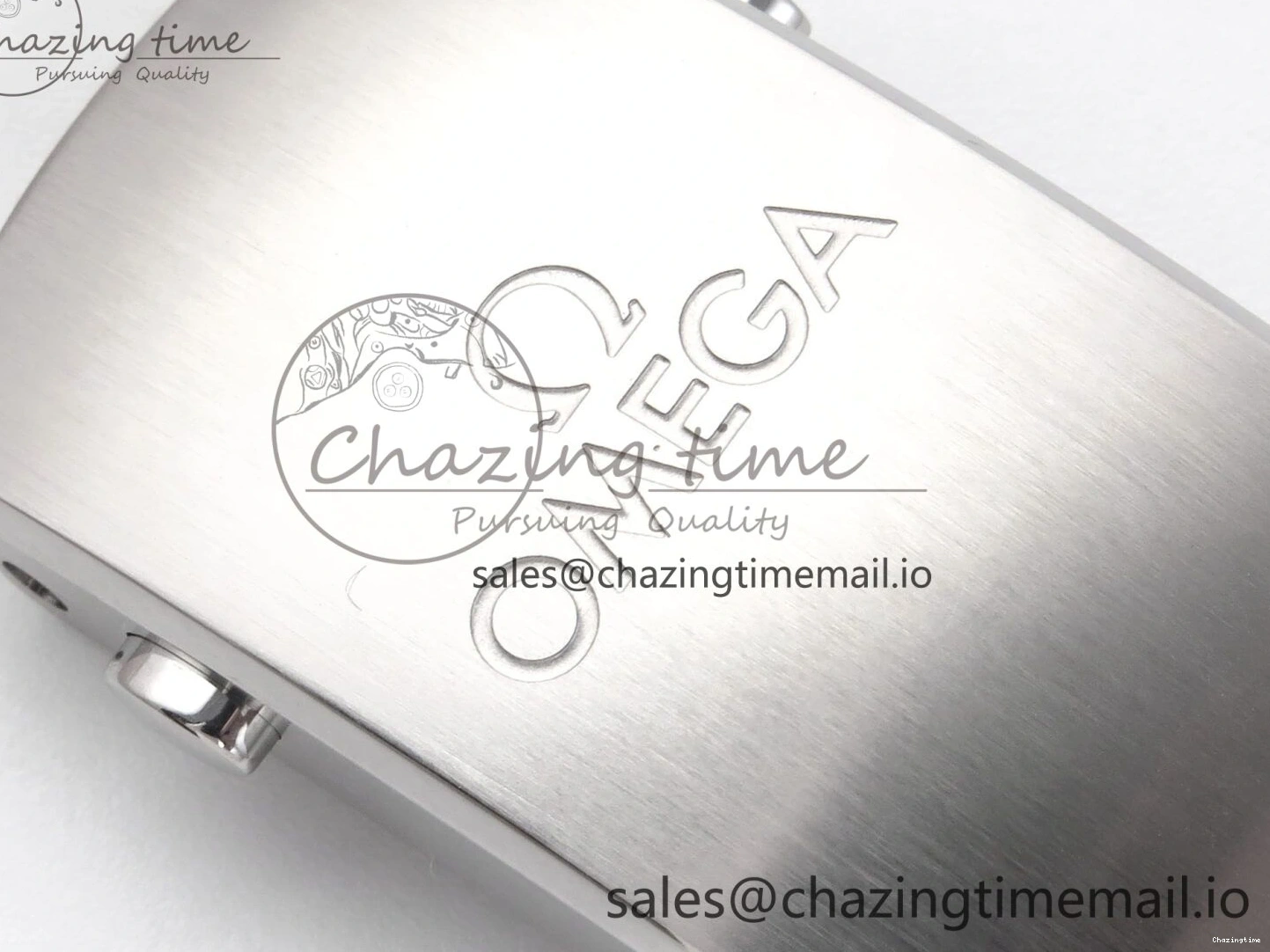 0401 Elegant Seamaster 300 Heritage SS VSF 1:1 Best Edition Blue Dial on SS Bracelet A 7701